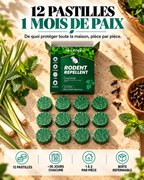 Pastilles Répulsives Anti-Souris & Rats — Sans Poison
